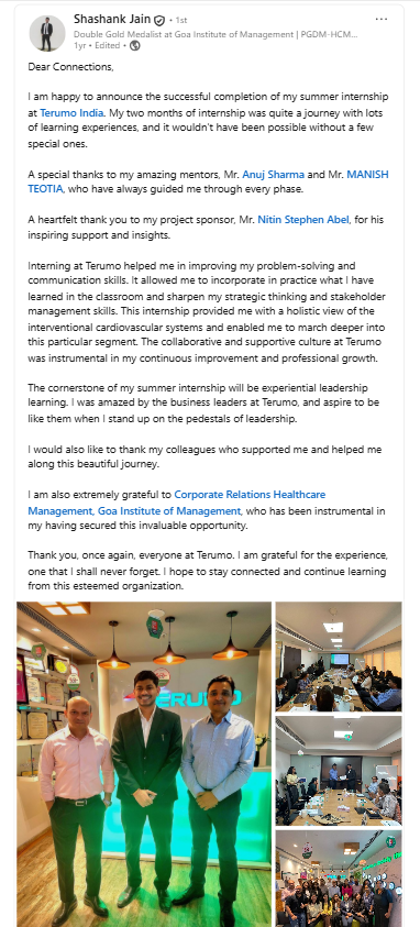 STEP Intern Testimonial