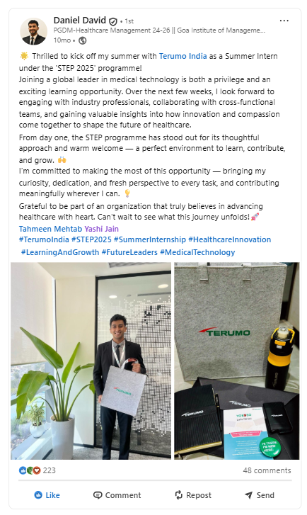 STEP Intern Testimonial
