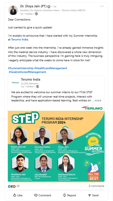 STEP Intern Testimonial