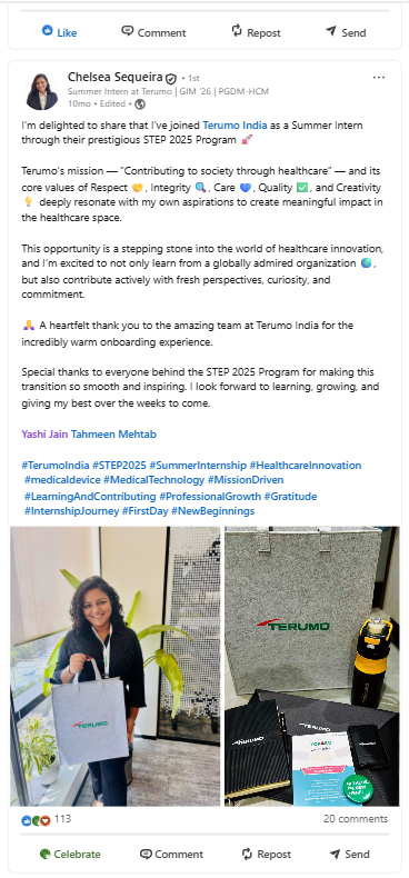 STEP Intern Testimonial