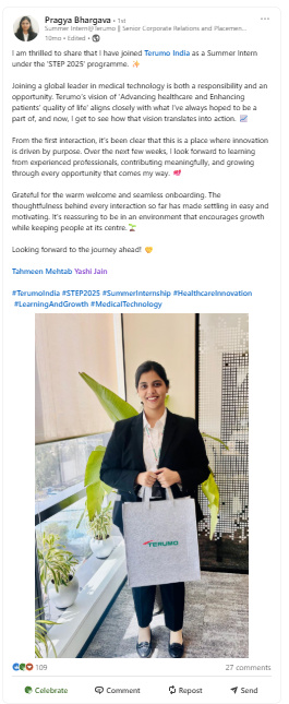 STEP Intern Testimonial